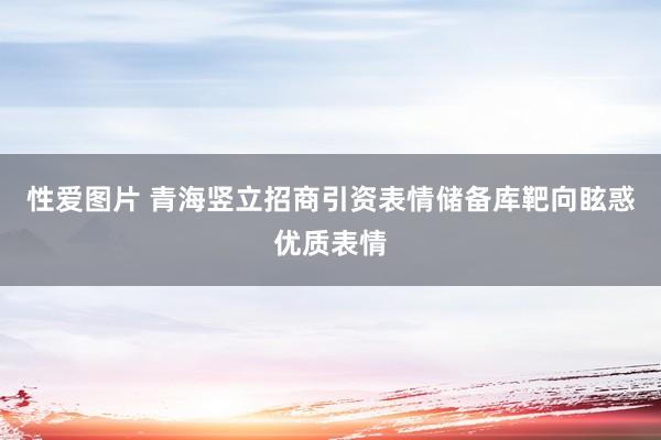 性爱图片 青海竖立招商引资表情储备库靶向眩惑优质表情