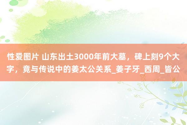 性爱图片 山东出土3000年前大墓，碑上刻9个大字，竟与传说中的姜太公关系_姜子牙_西周_皆公